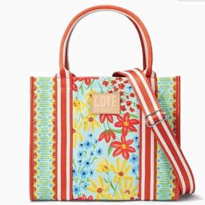 Brighton Painterly Garden Canvas Carryall